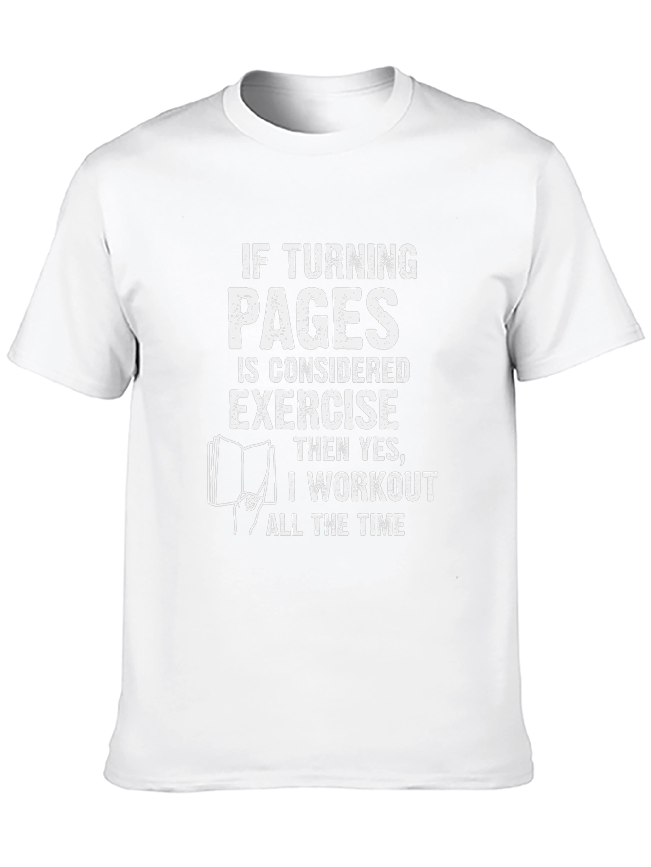 Funny Book Lover Workout T-Shirt