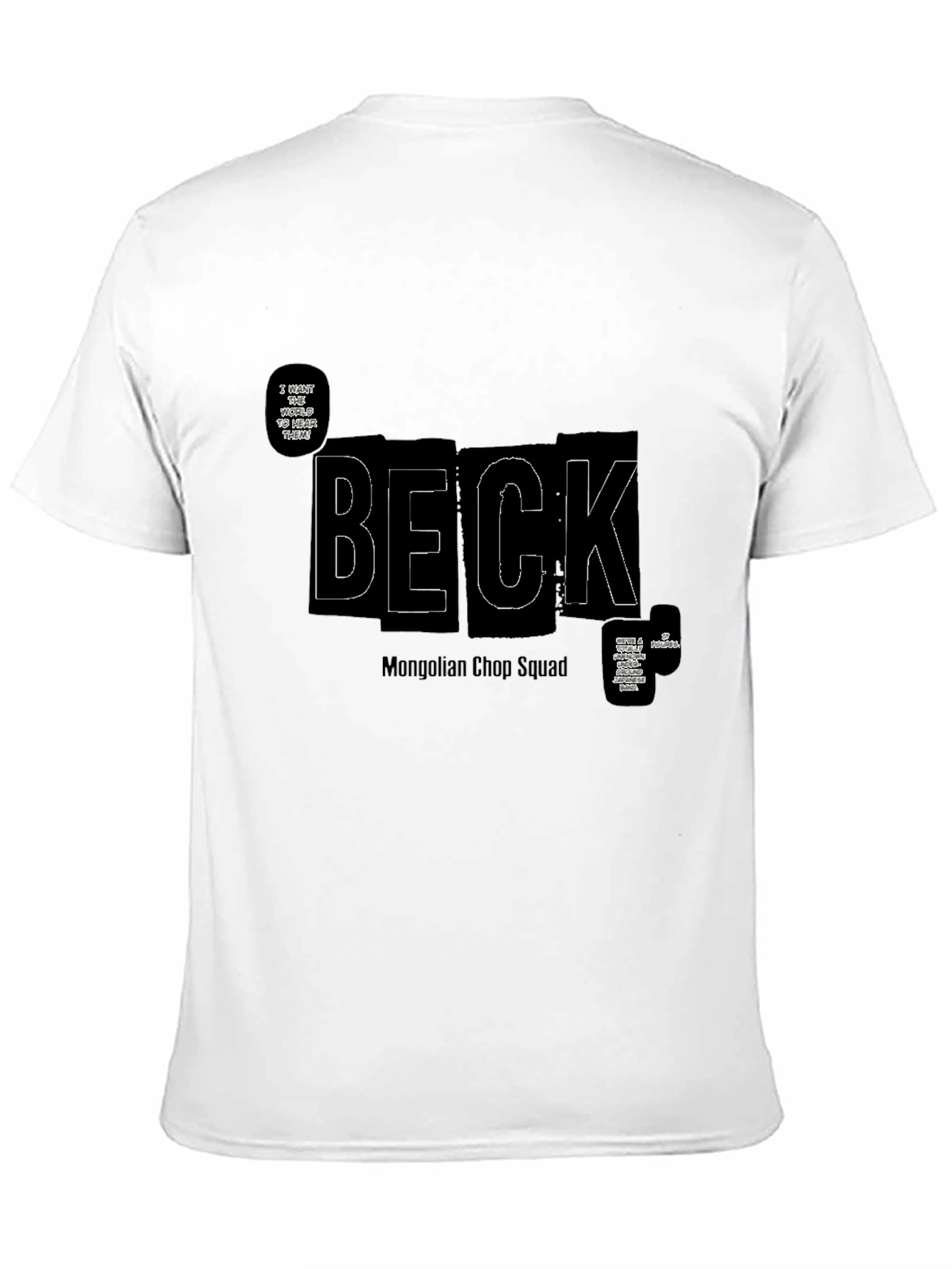 BECK Mongolian Chop Squad T-Shirt Anime Manga Graphic Tee