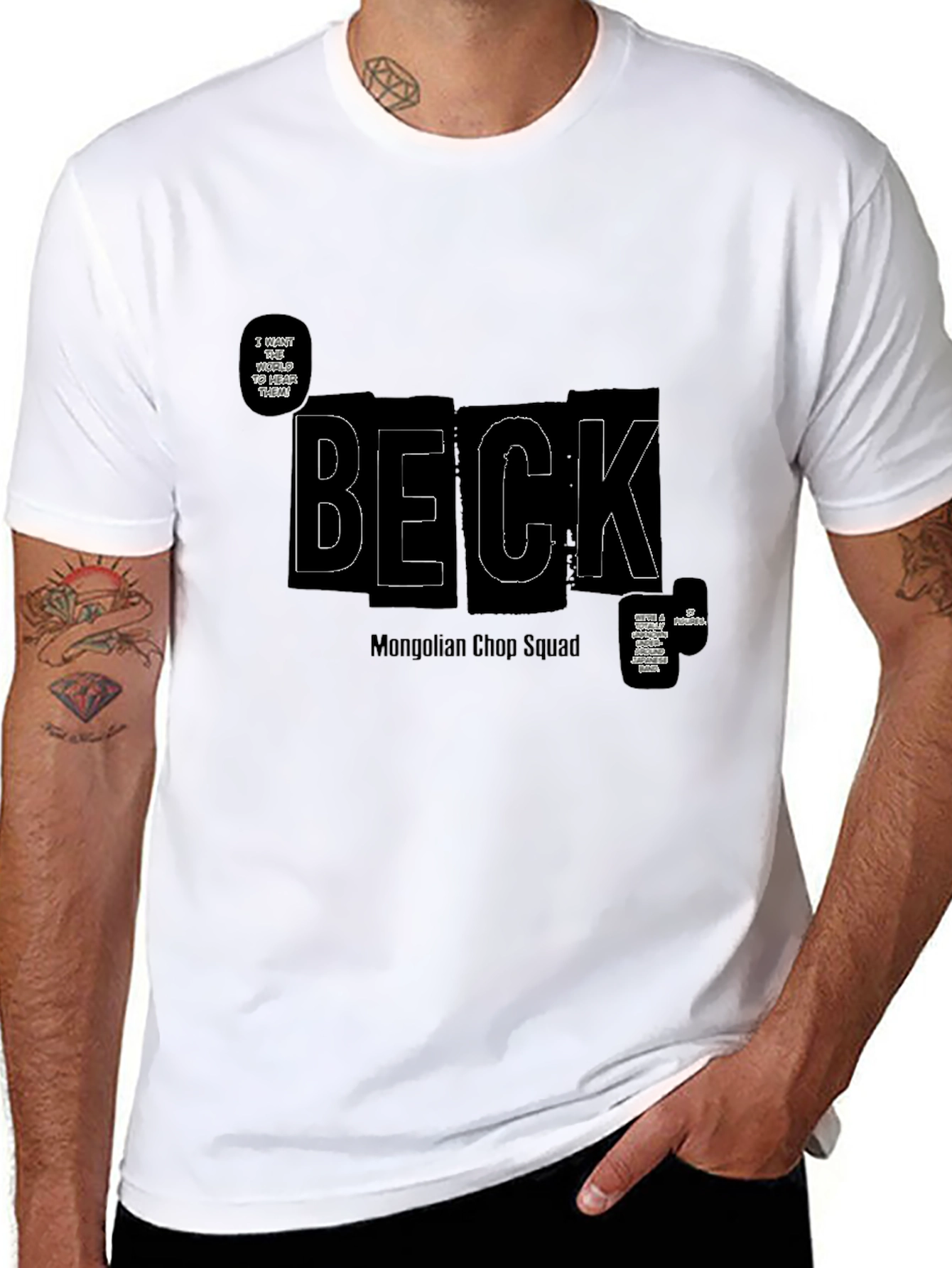 BECK Mongolian Chop Squad T-Shirt Anime Manga Graphic Tee