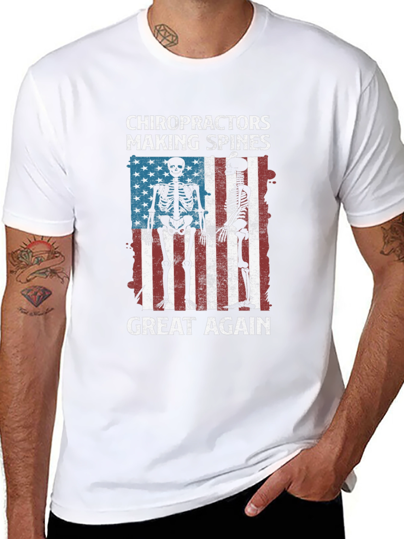 Chiropractors Making Spines Great Again T-Shirt