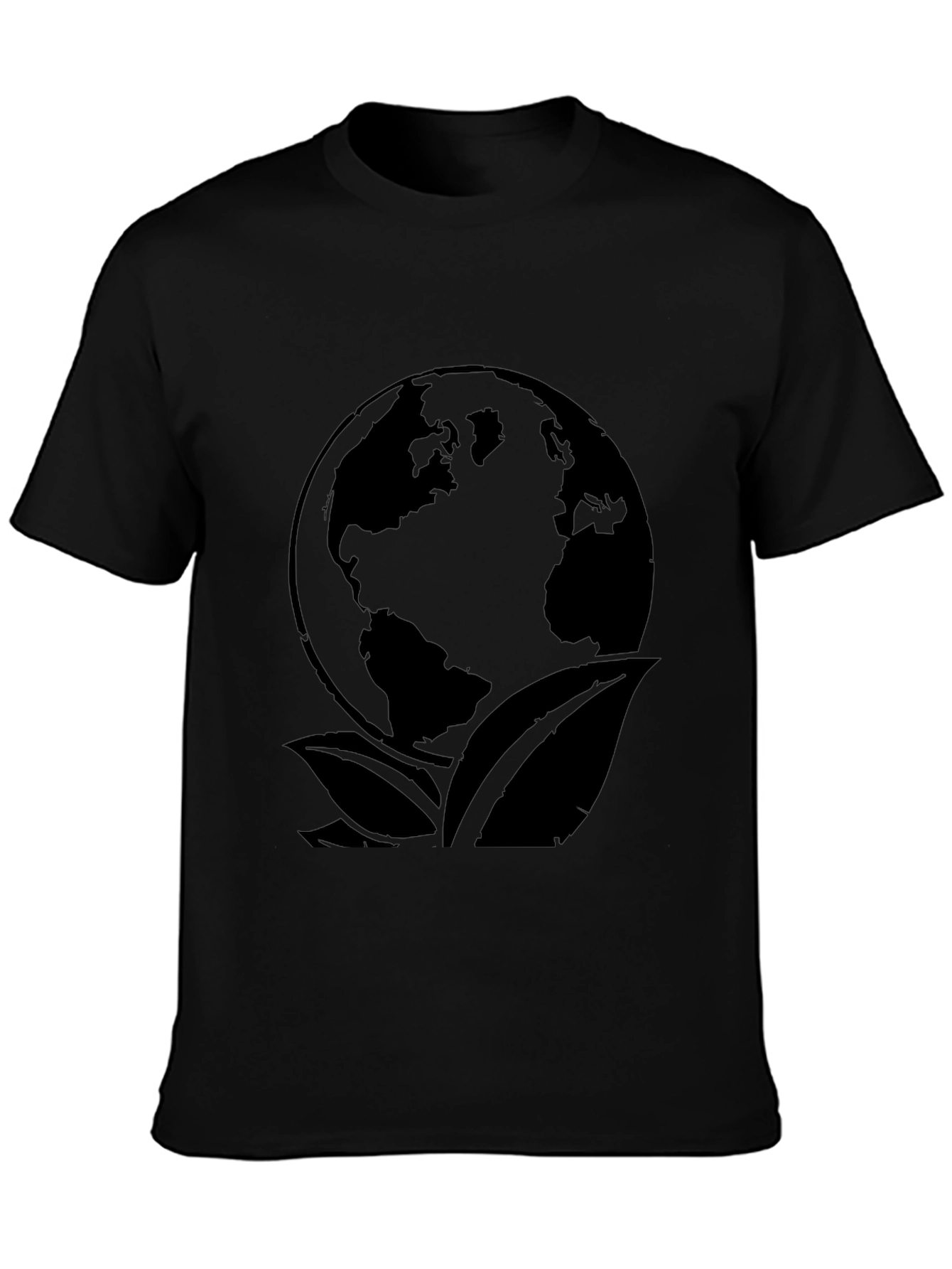 Eco Earth T-Shirt - Organic Cotton Globe Design