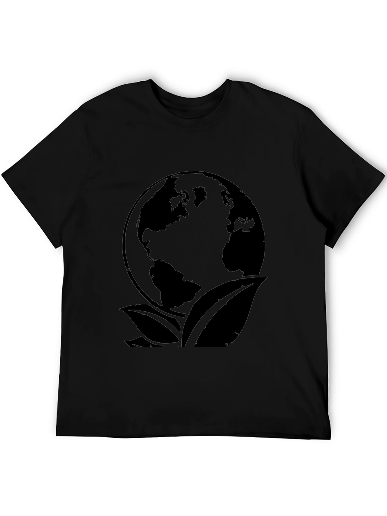 Eco Earth T-Shirt - Organic Cotton Globe Design