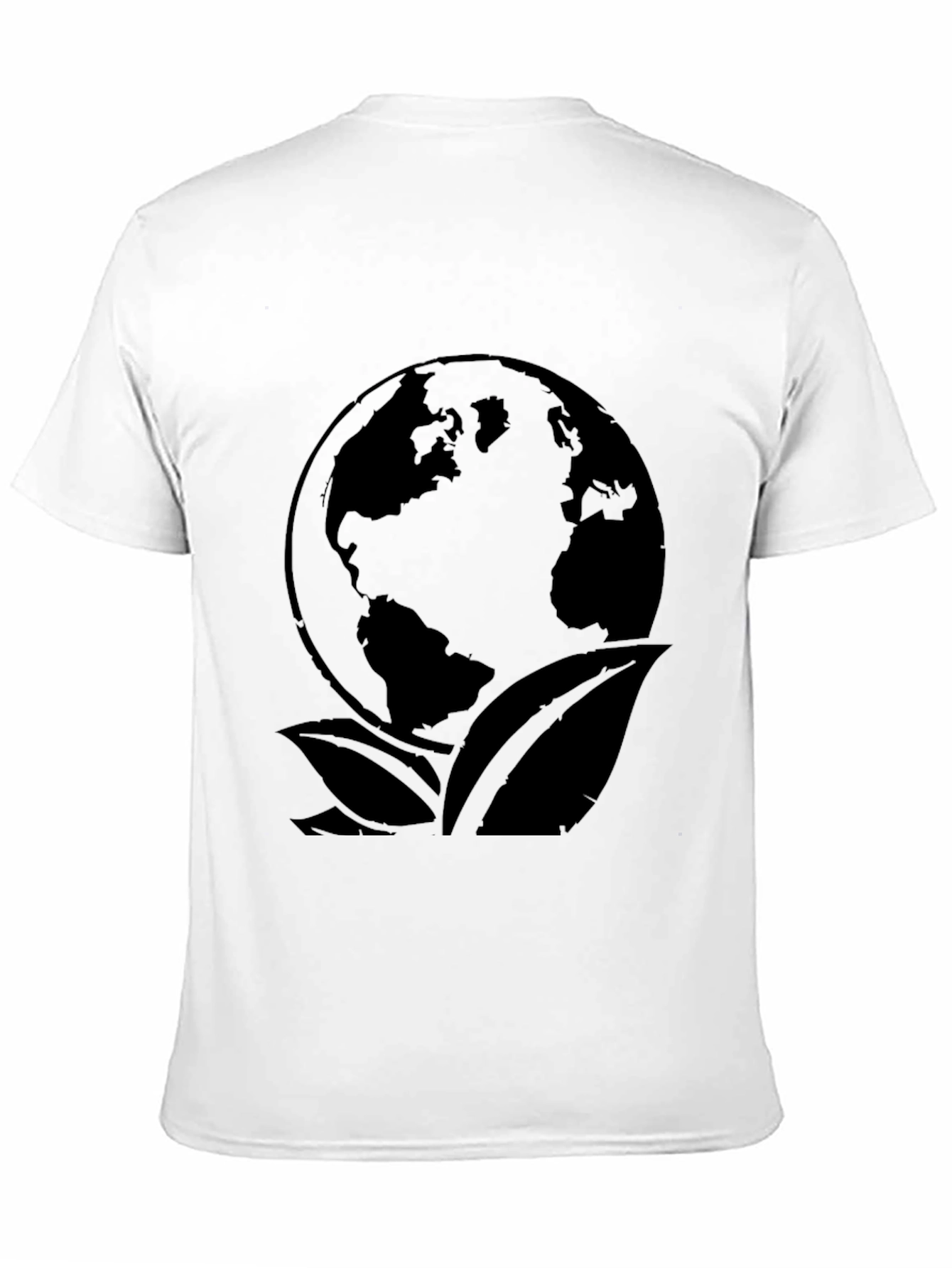 Eco Earth T-Shirt - Organic Cotton Globe Design