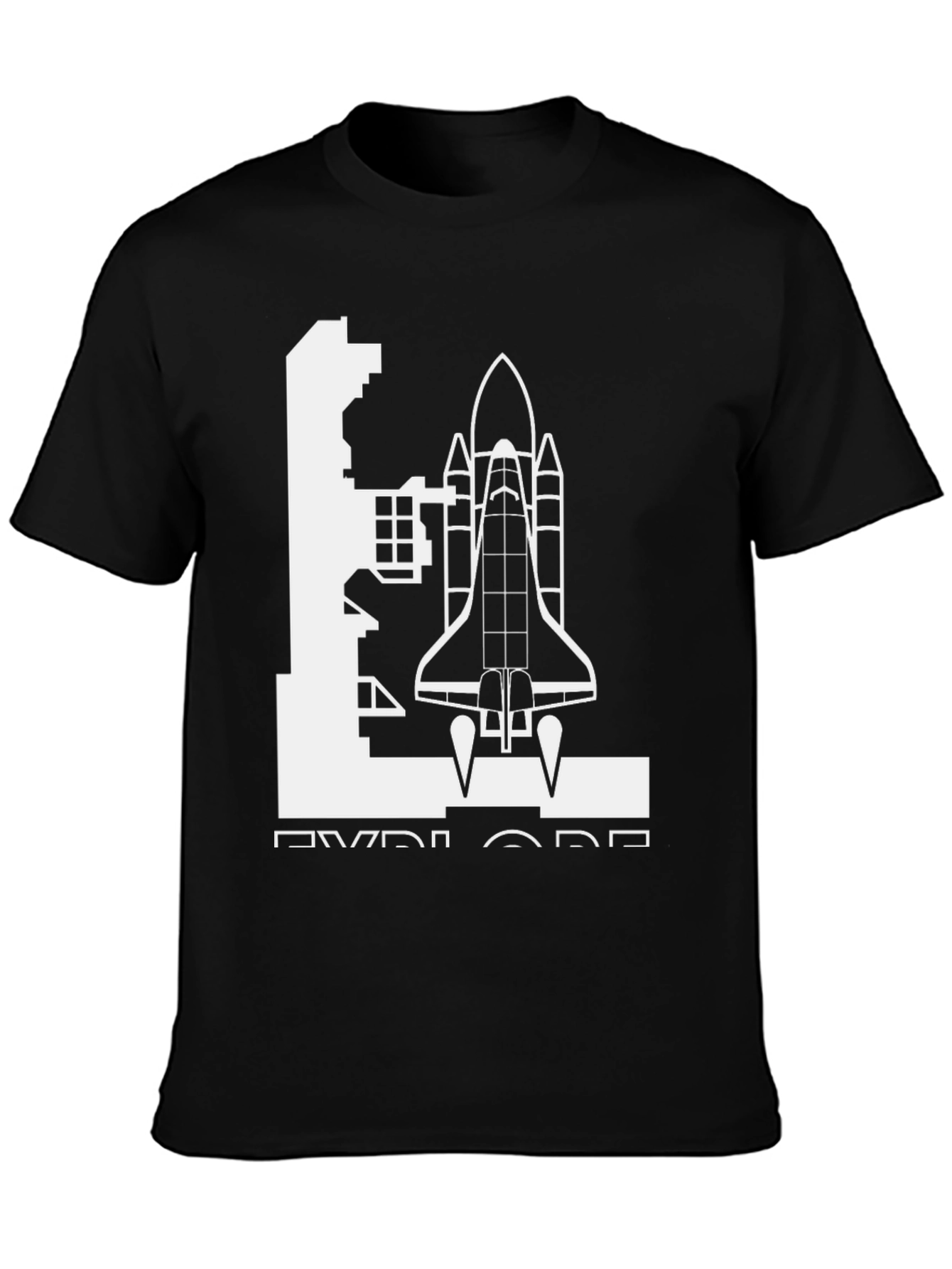 Explore Space Shuttle Graphic Tee
