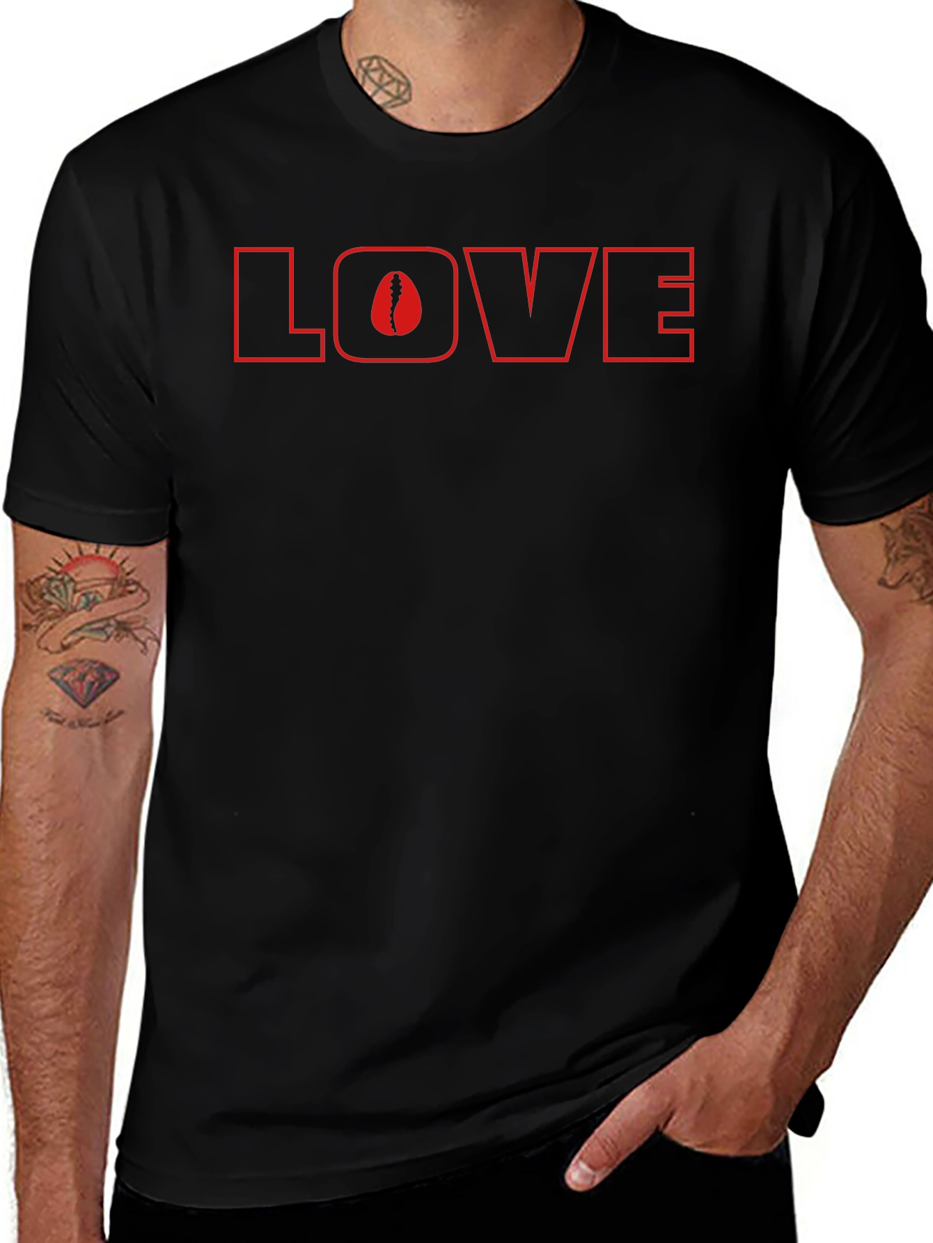 LOVE Chiropractic T-Shirt - Spine Design
