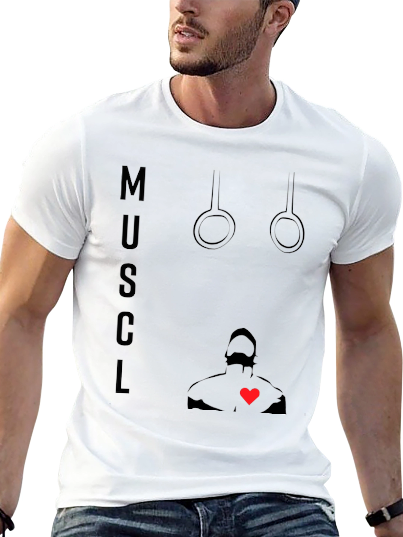 Muscle Love Black T-Shirt