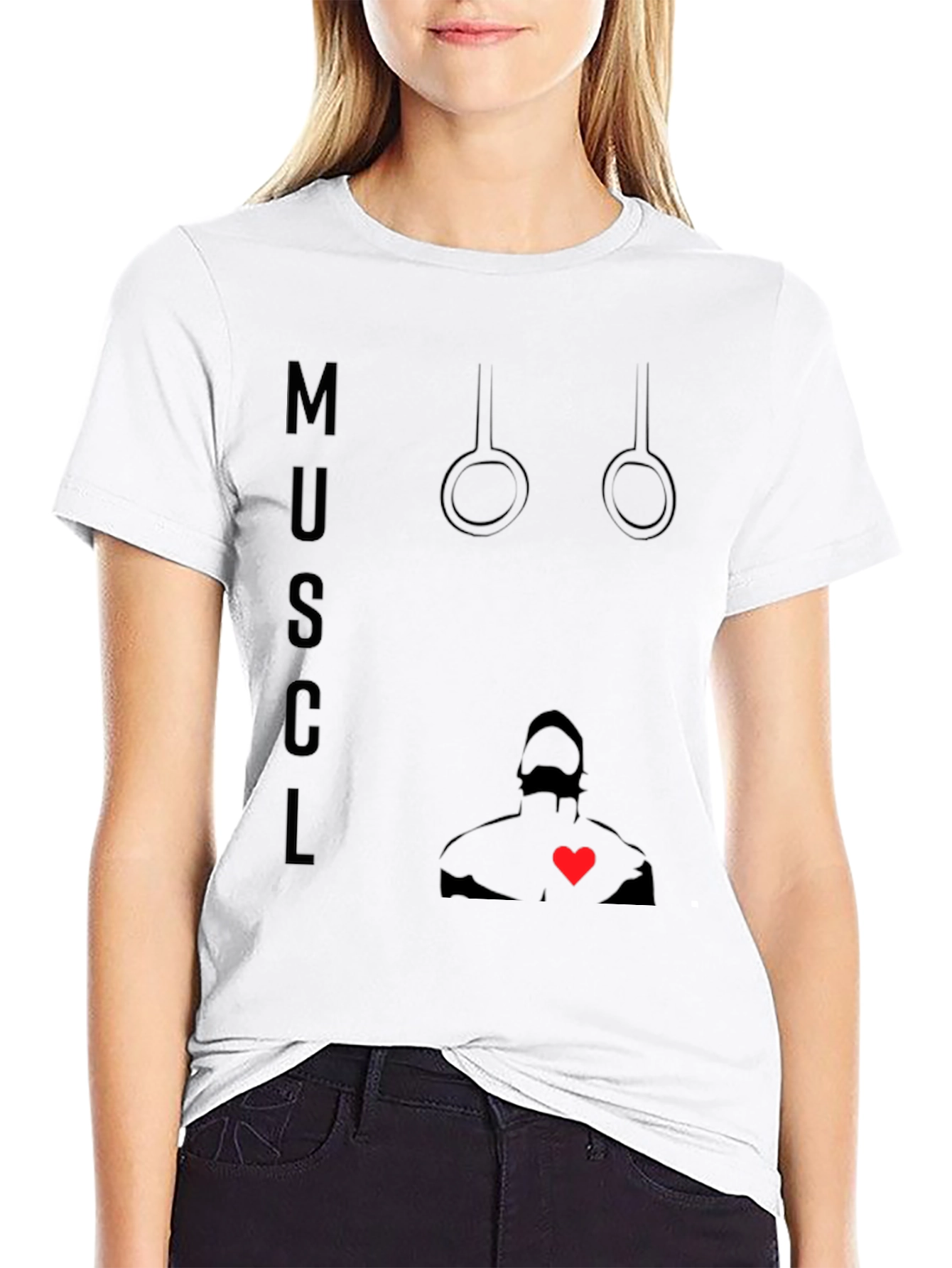 Muscle Love Black T-Shirt