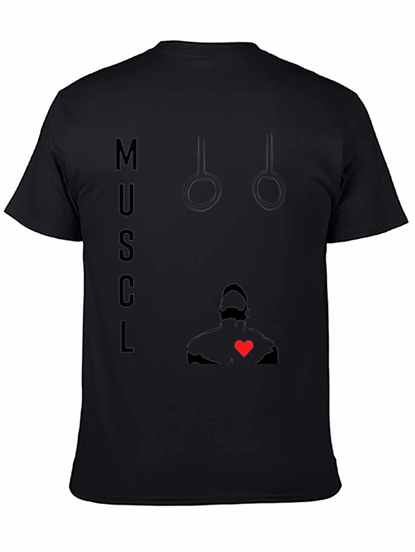Muscle Love Black T-Shirt