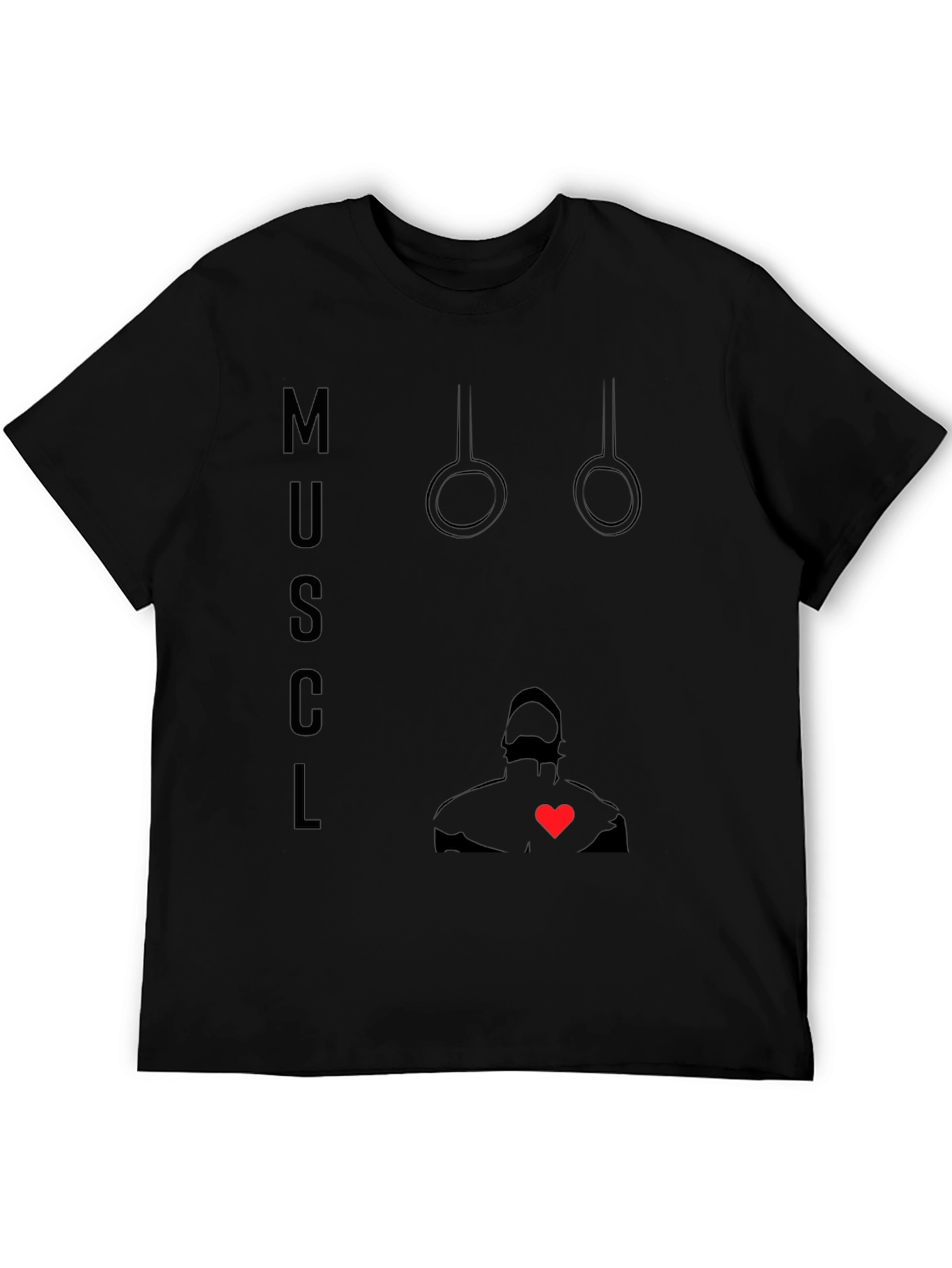 Muscle Love Black T-Shirt