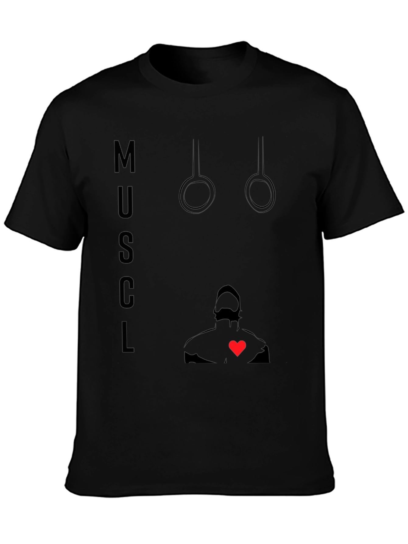 Muscle Love Black T-Shirt