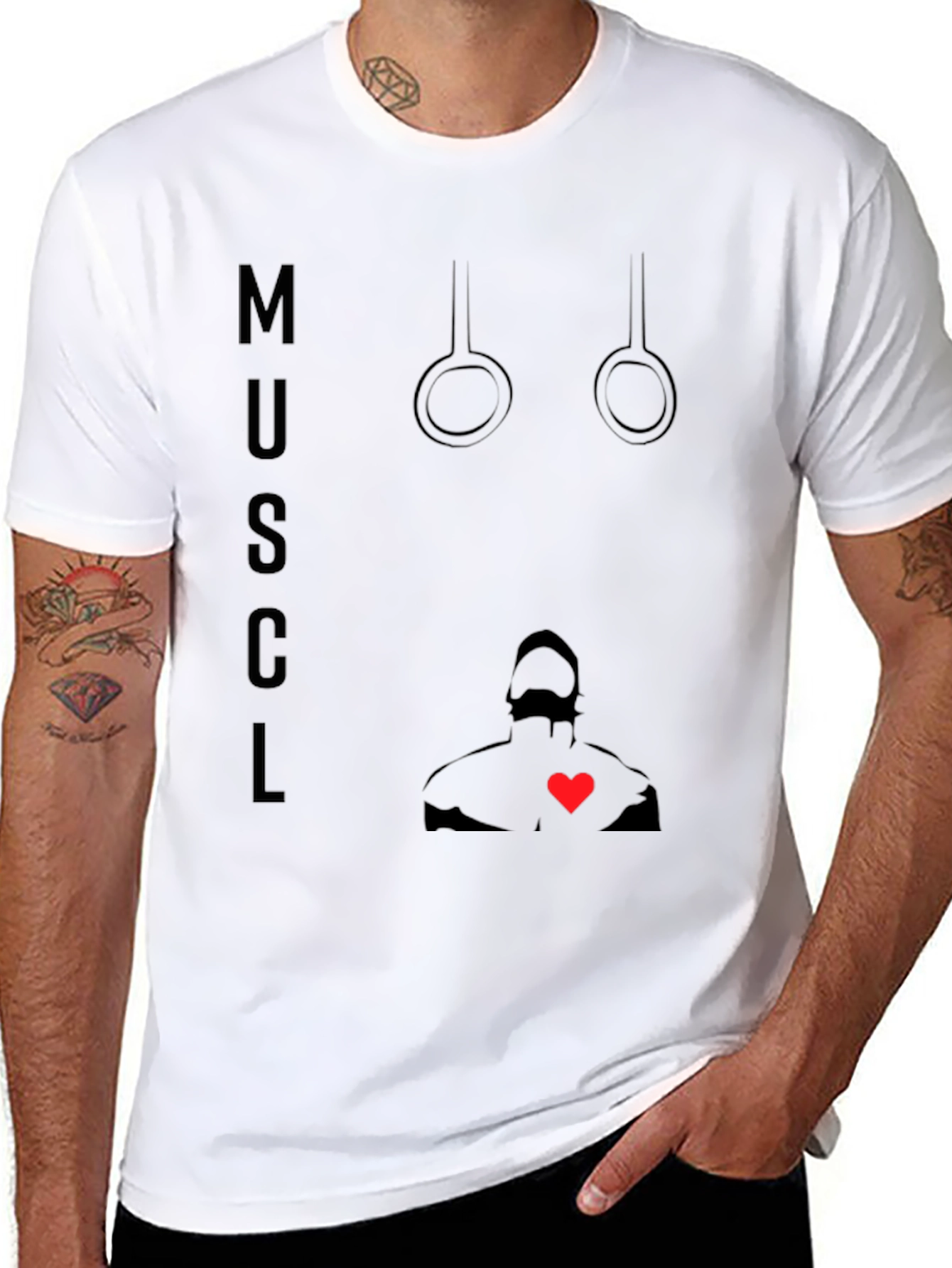 Muscle Love Black T-Shirt