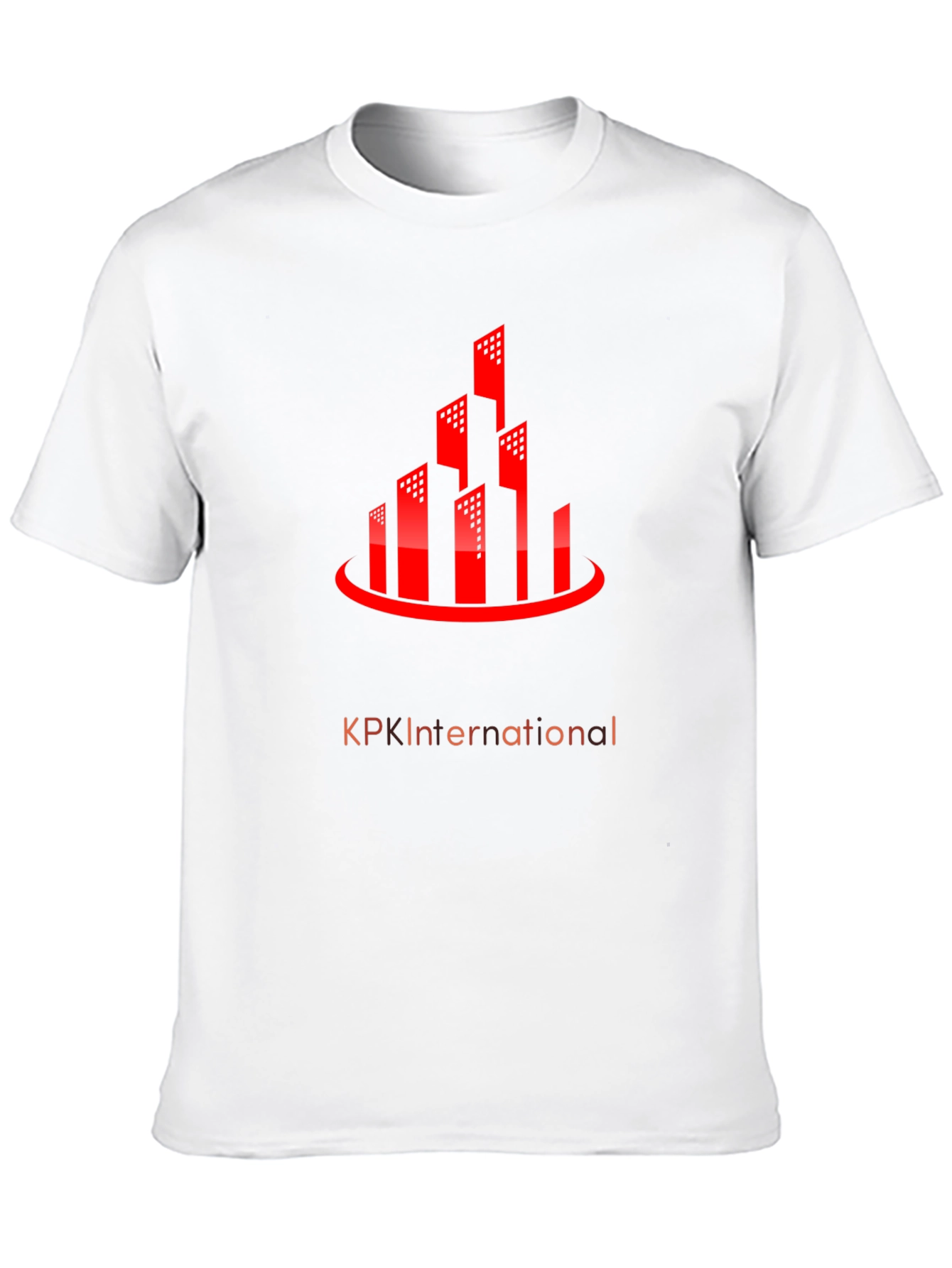 Urban Red Building Graphic Tee