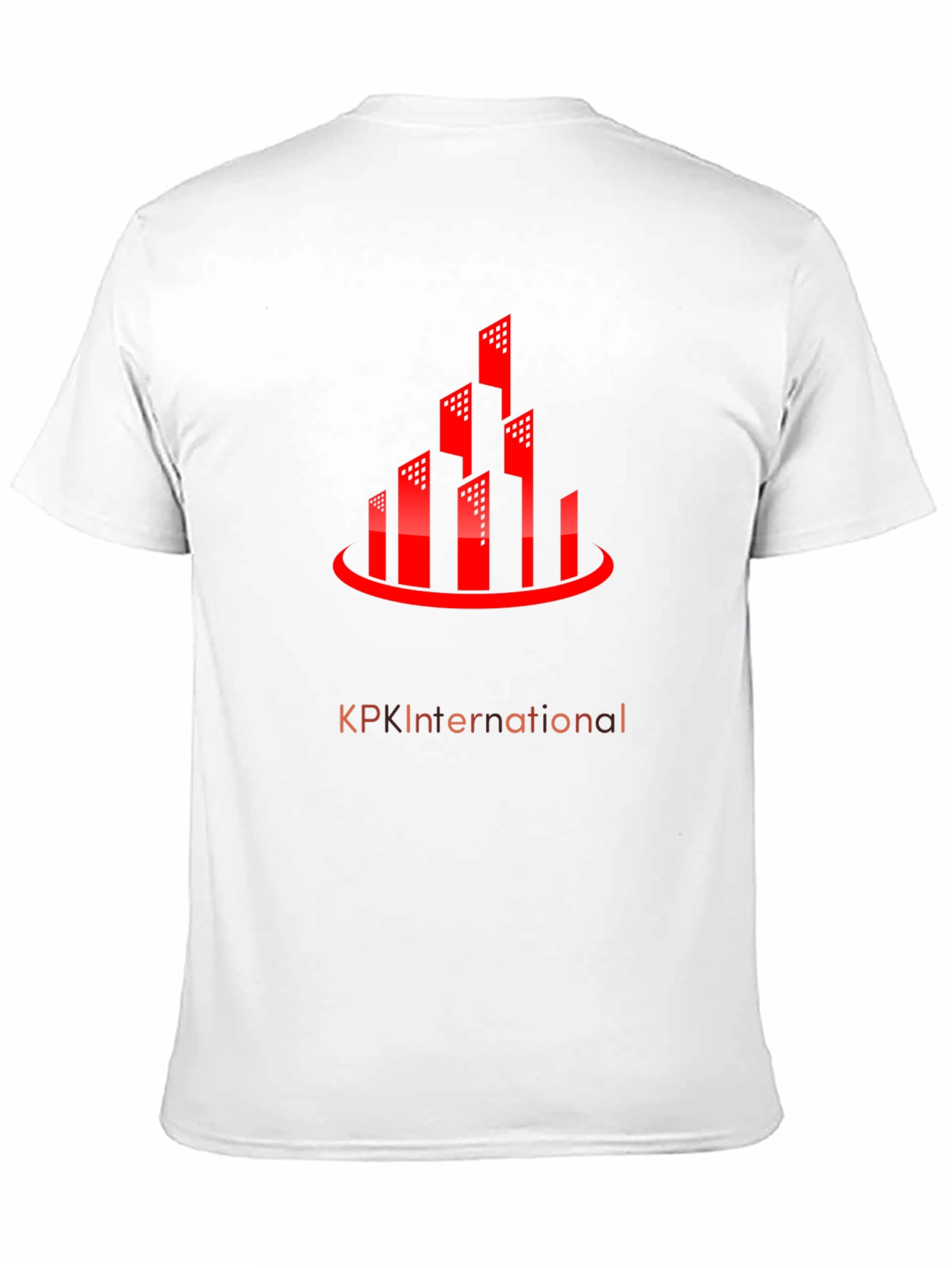Urban Red Building Graphic Tee