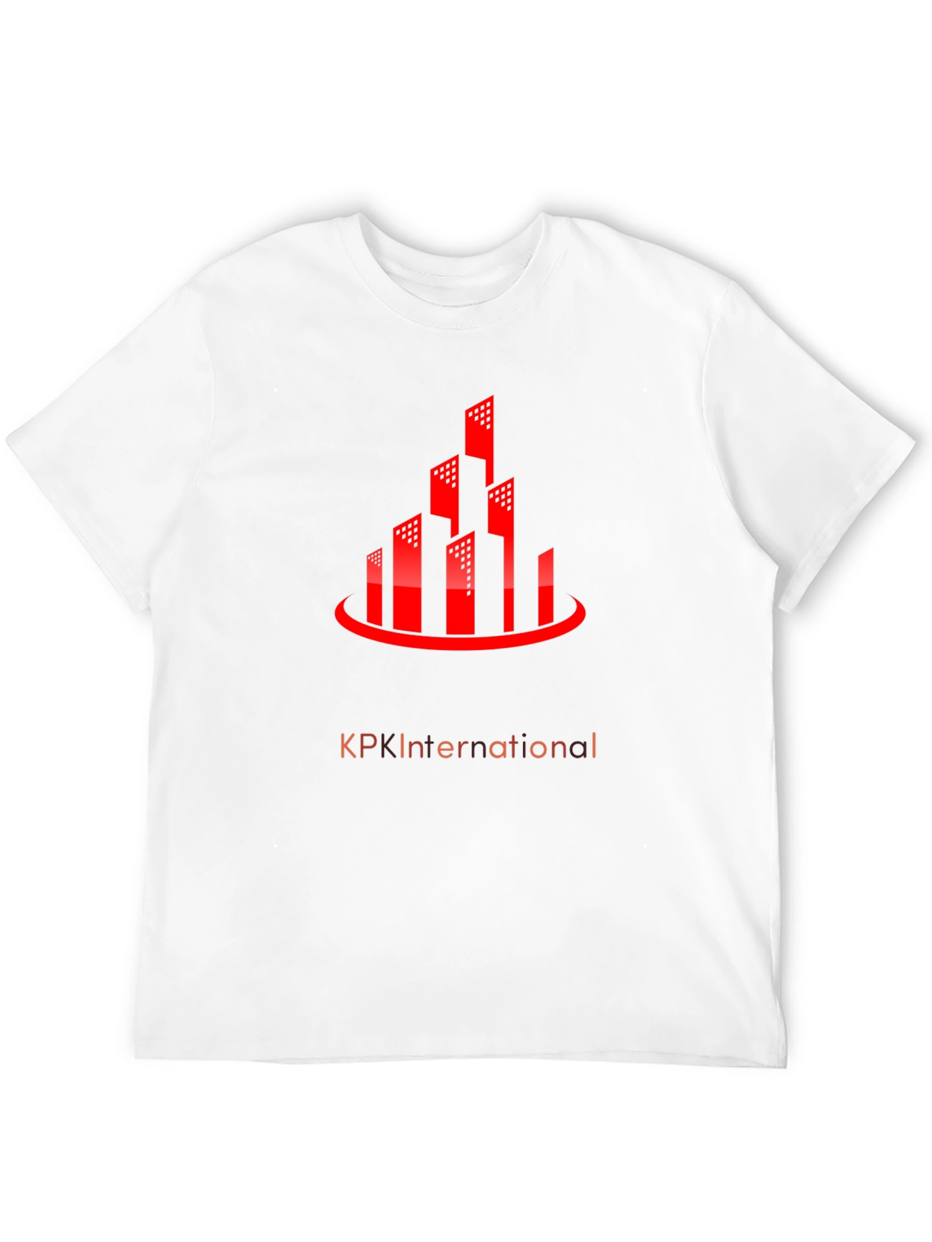 Urban Red Building Graphic Tee