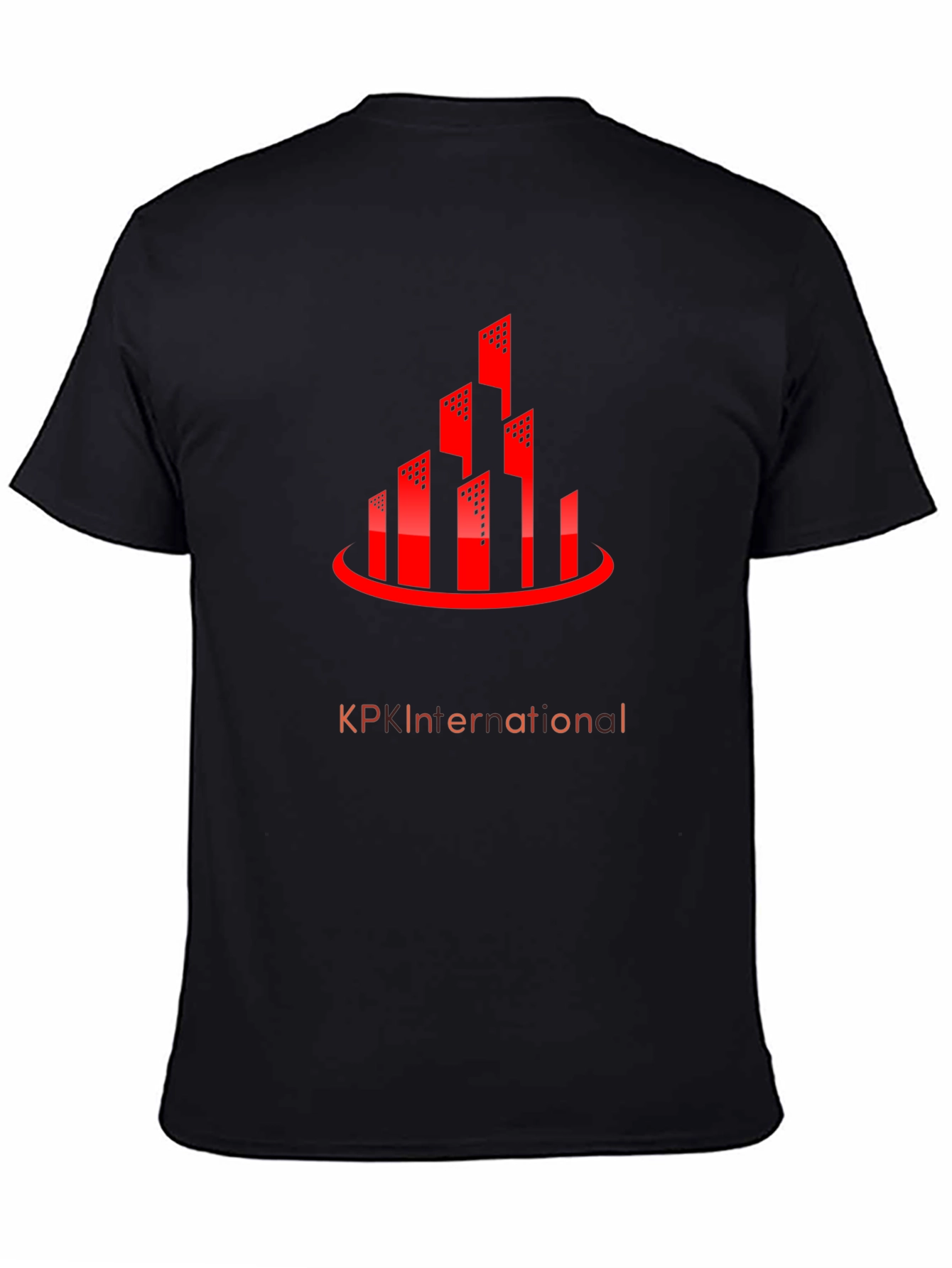 Urban Red Building Graphic Tee