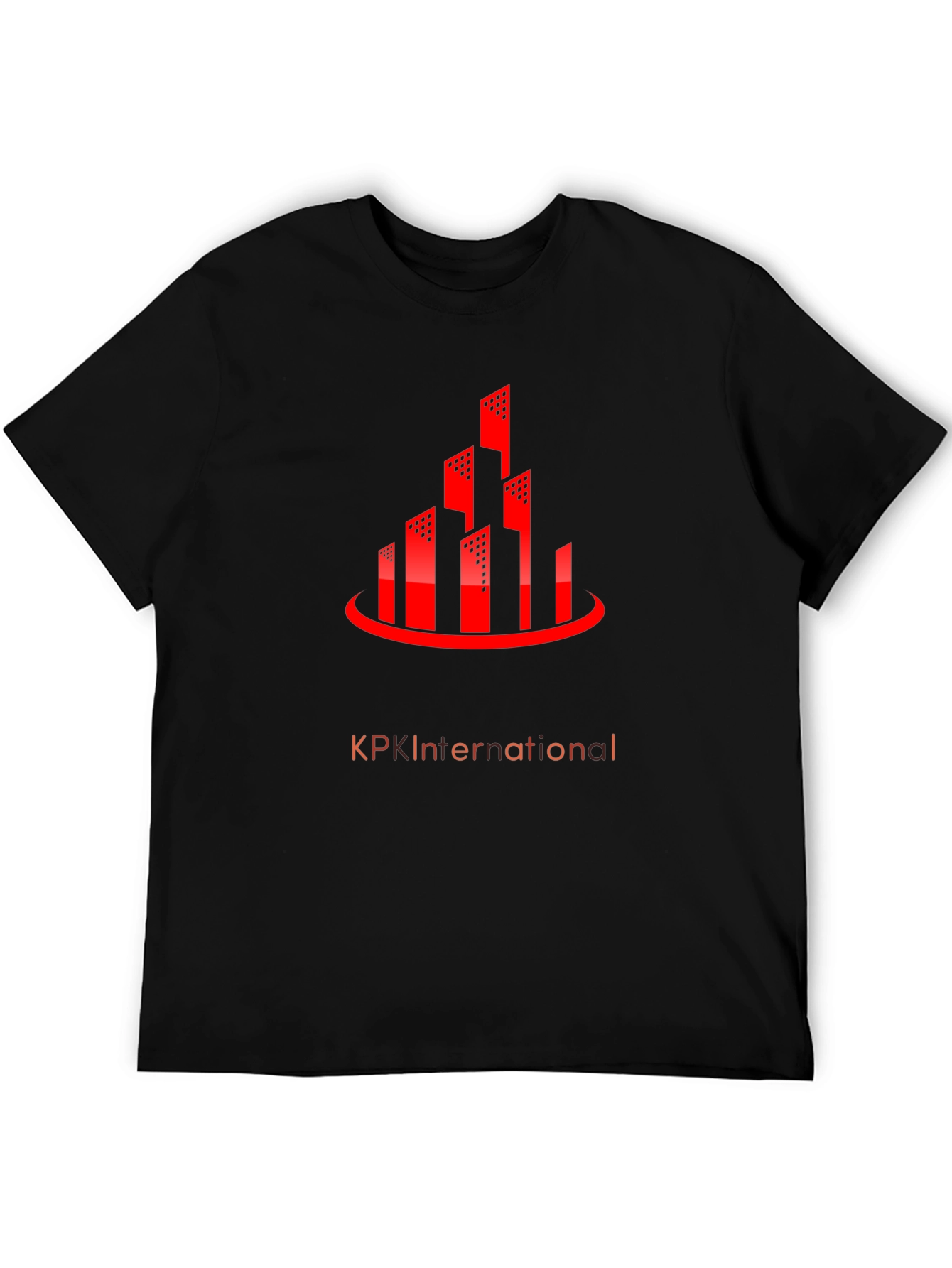 Urban Red Building Graphic Tee