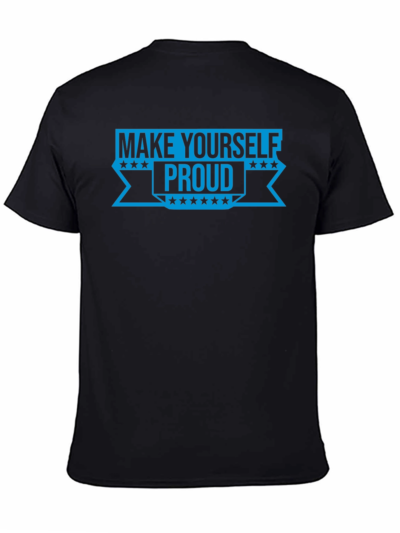 Make Yourself Proud Graphic Tee - Black
