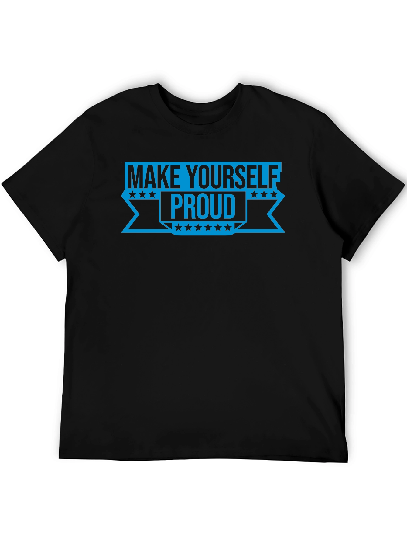 Make Yourself Proud Graphic Tee - Black