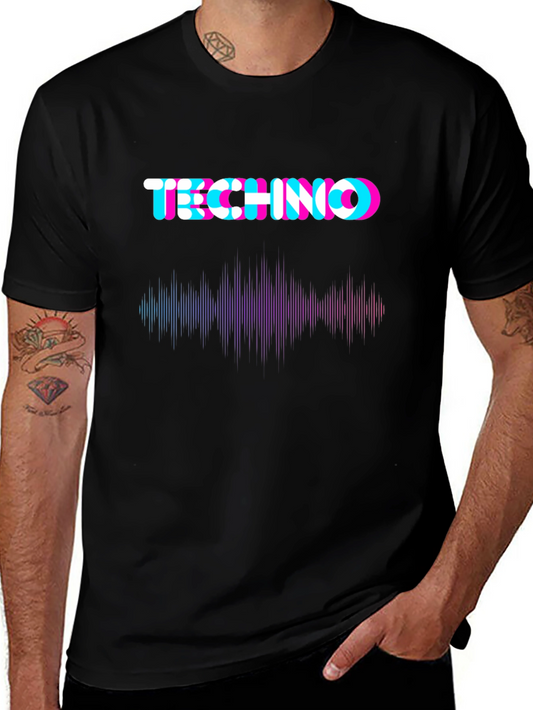 Techno Music T-Shirt - Unique Design