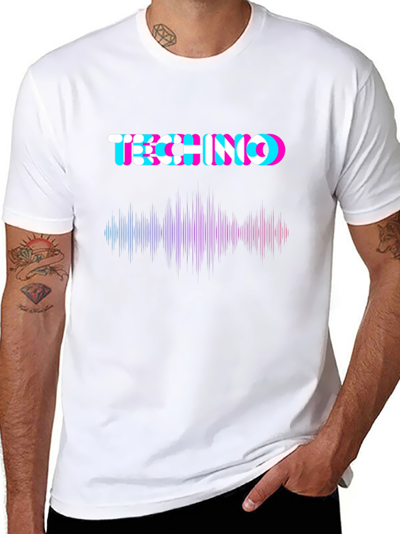 Techno Music T-Shirt - Unique Design