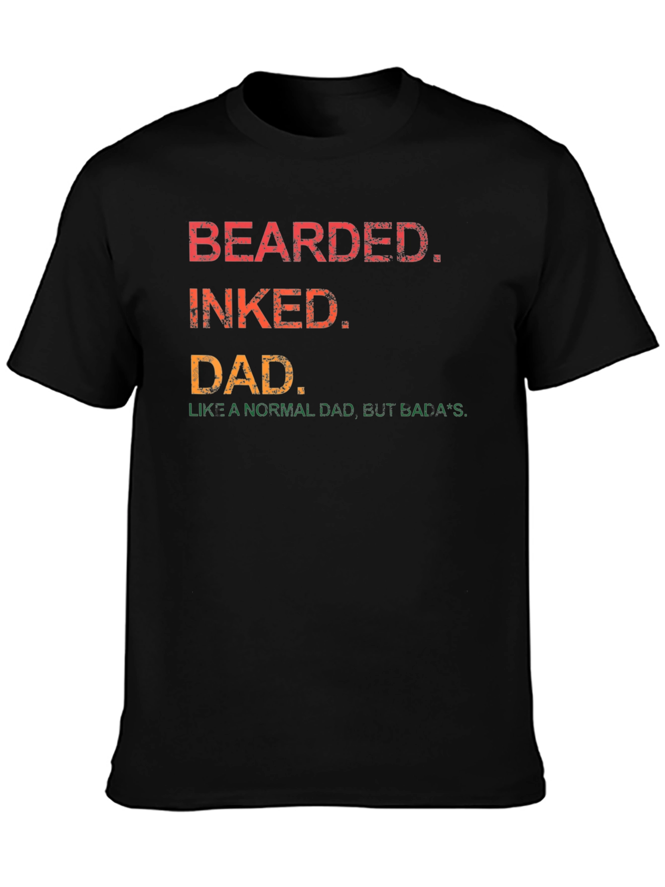 Bearded Inked Dad T-Shirt
