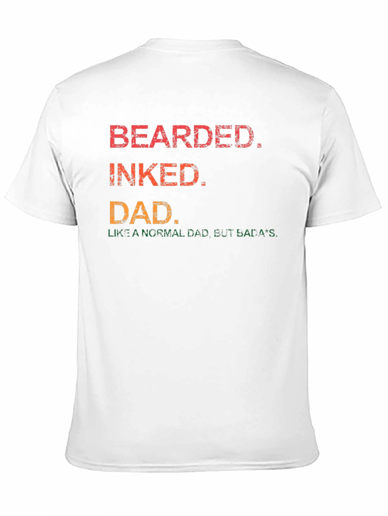 Bearded Inked Dad T-Shirt