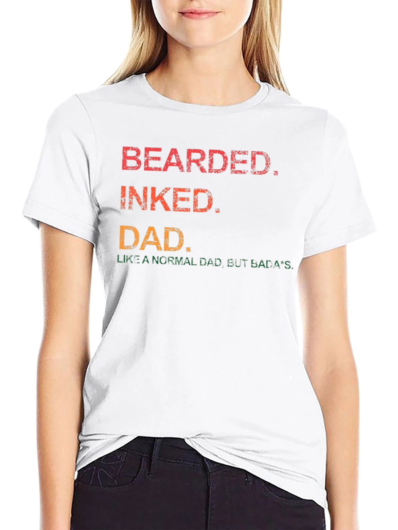 Bearded Inked Dad T-Shirt