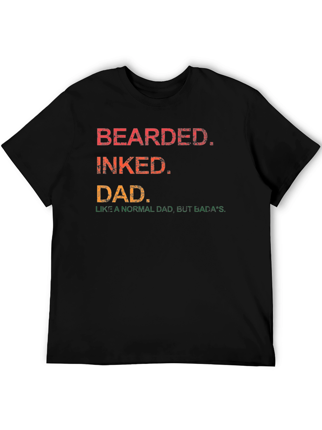 Bearded Inked Dad T-Shirt