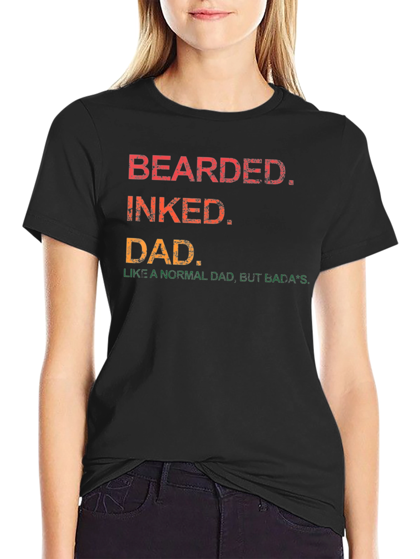 Bearded Inked Dad T-Shirt