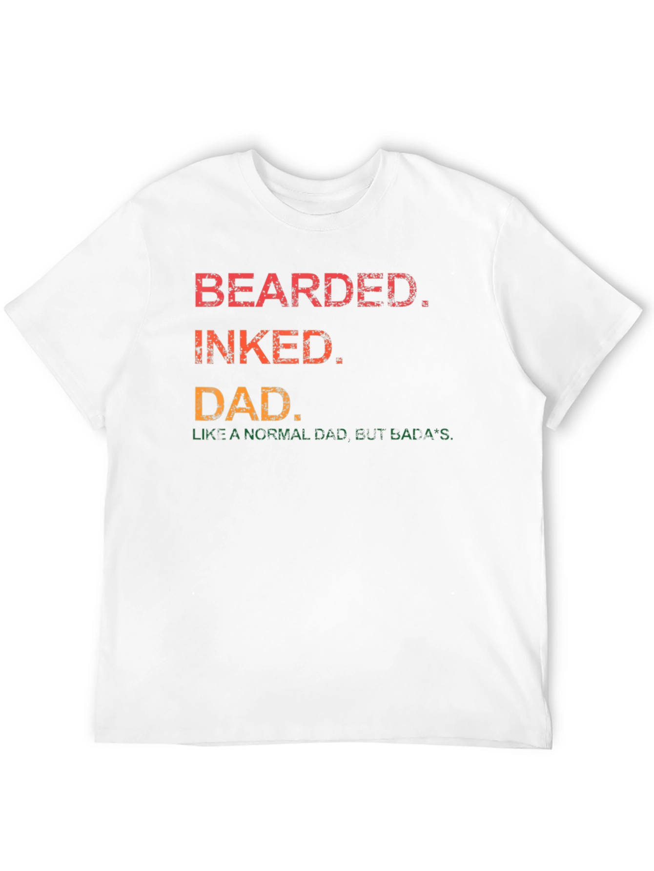 Bearded Inked Dad T-Shirt