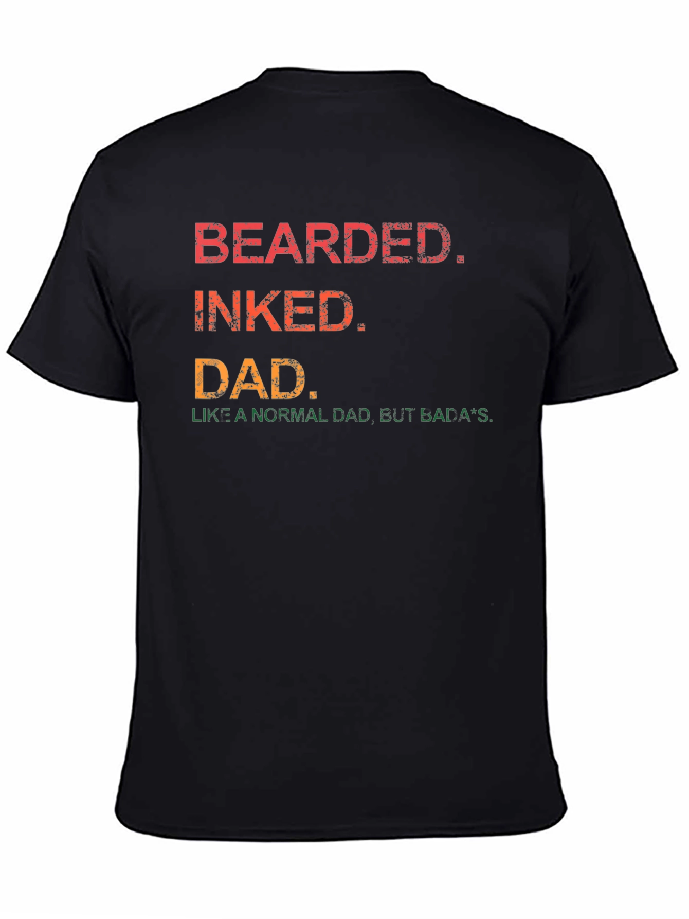 Bearded Inked Dad T-Shirt
