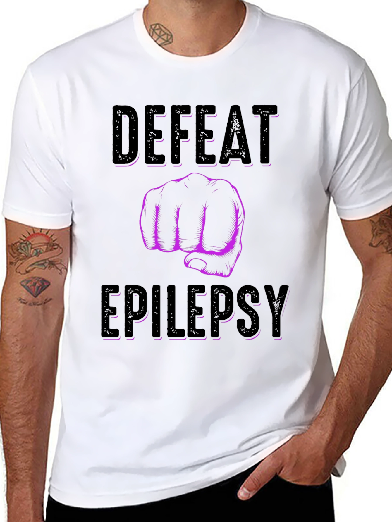 Defeat Epilepsy T-Shirt: Awareness Tee