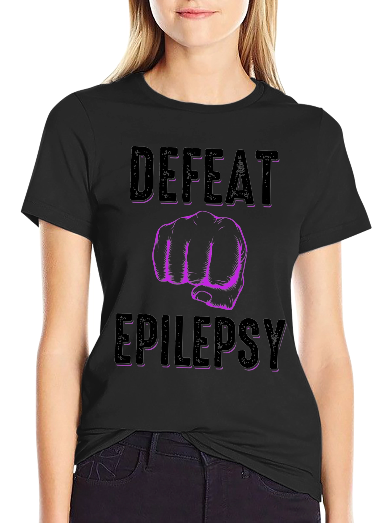 Defeat Epilepsy T-Shirt: Awareness Tee