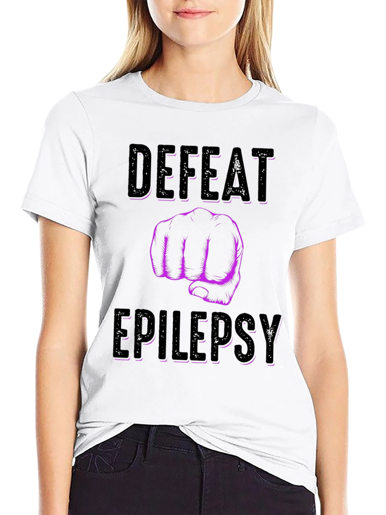 Defeat Epilepsy T-Shirt: Awareness Tee