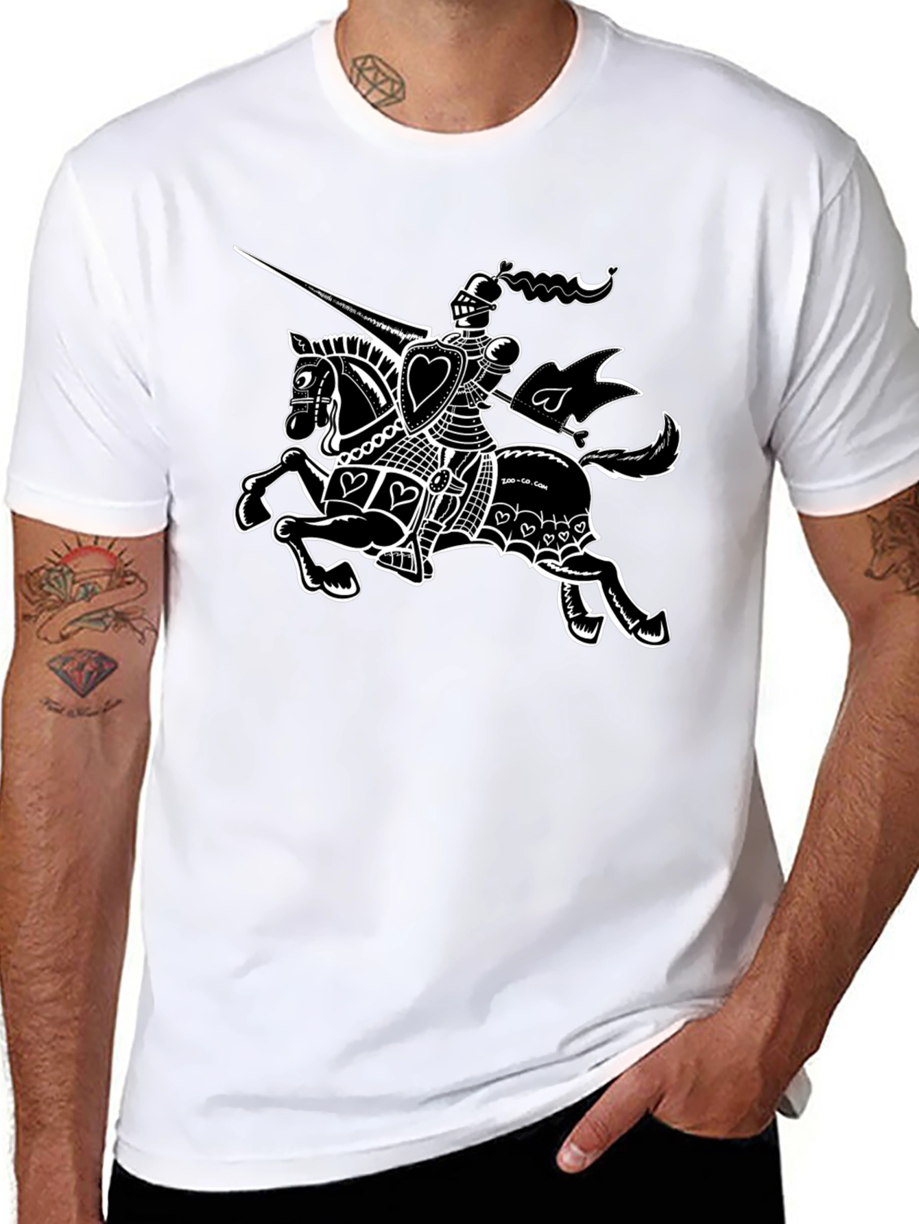 Black Knight Heart T-Shirt