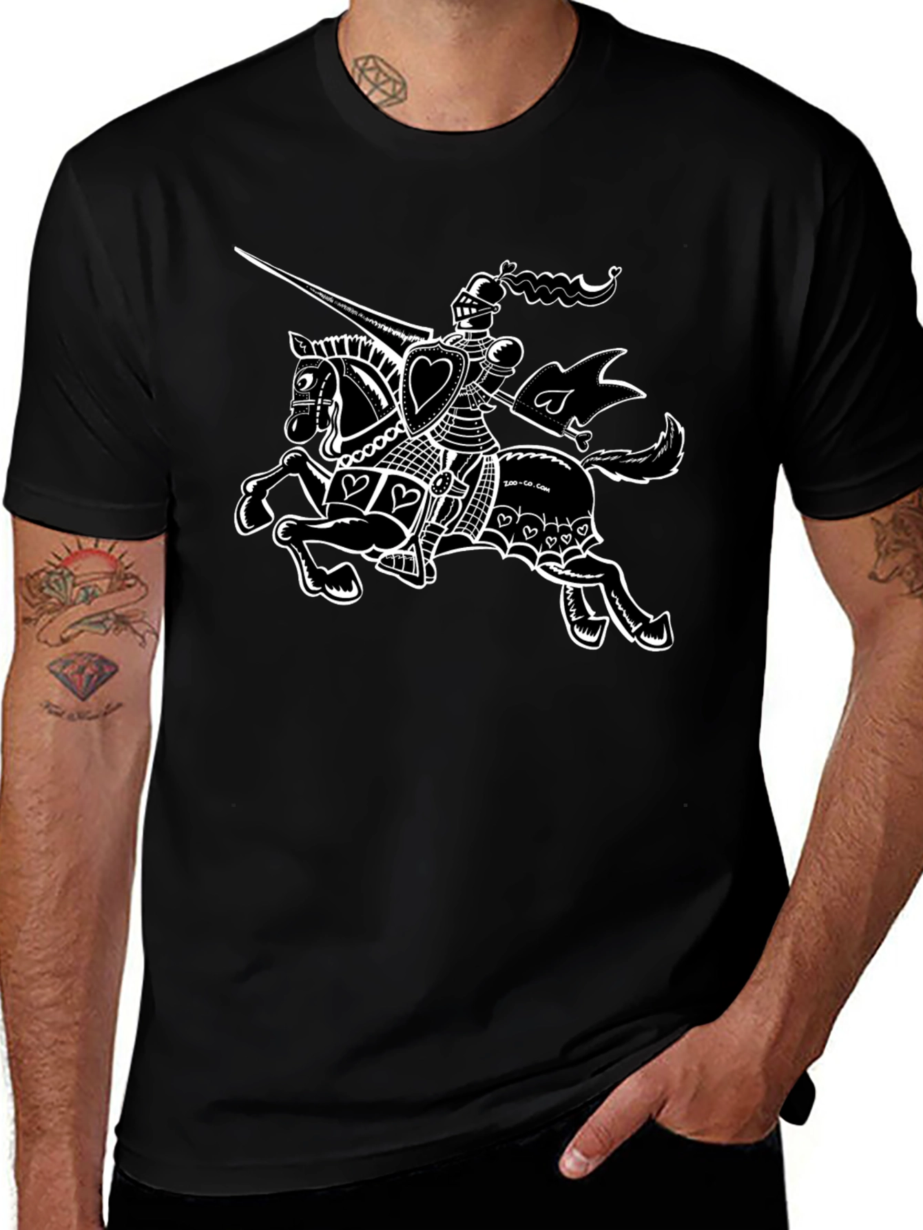 Black Knight Heart T-Shirt