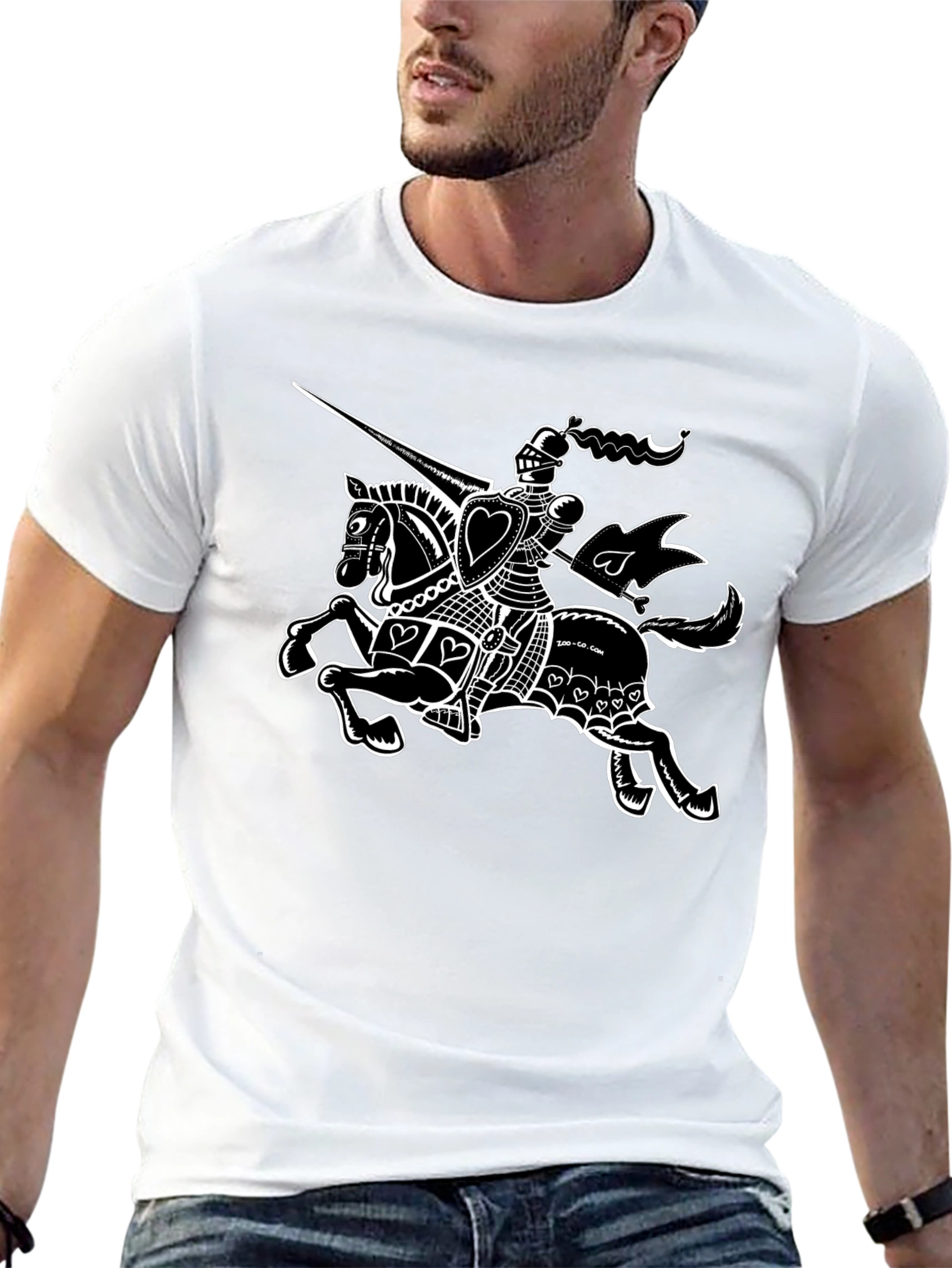 Black Knight Heart T-Shirt