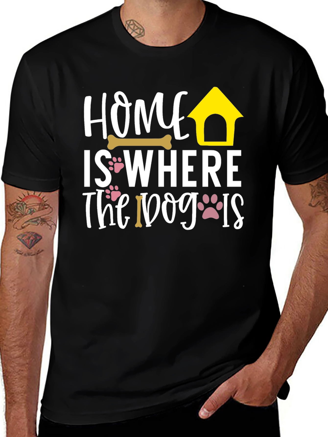 Home is Where The Dog Is T-Shirt