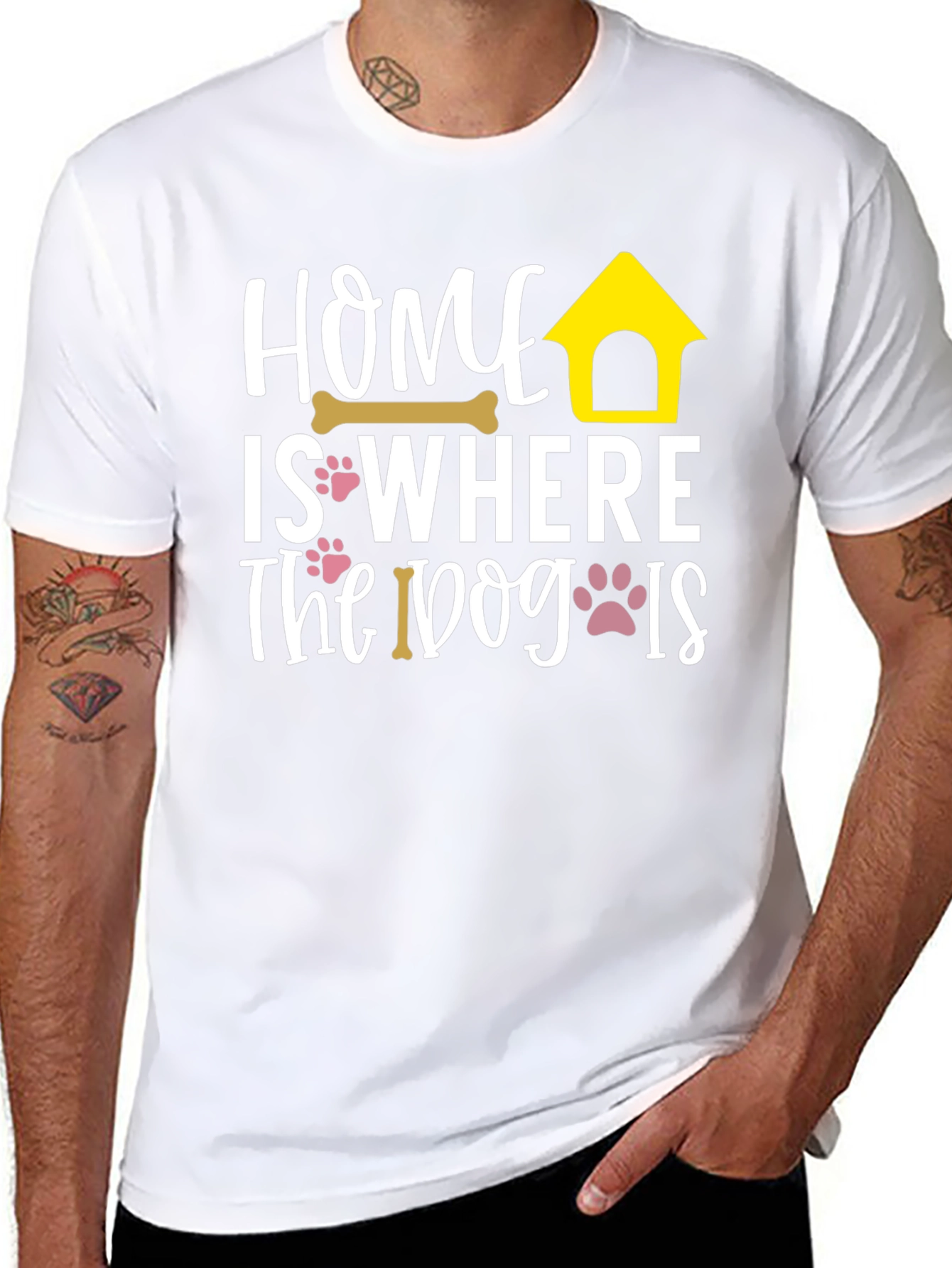 Home is Where The Dog Is T-Shirt