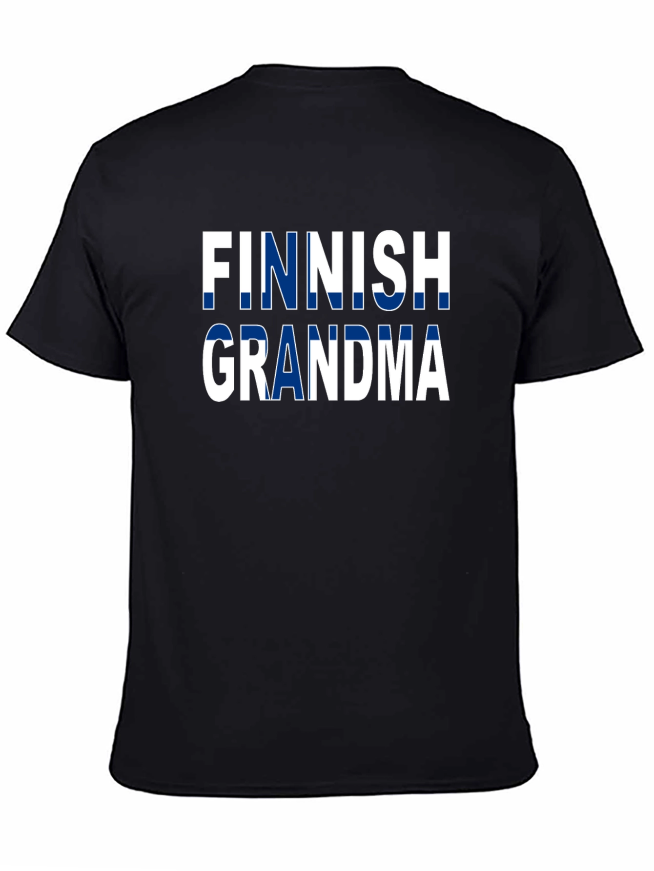 Finnish Grandma T-Shirt - Finland Flag