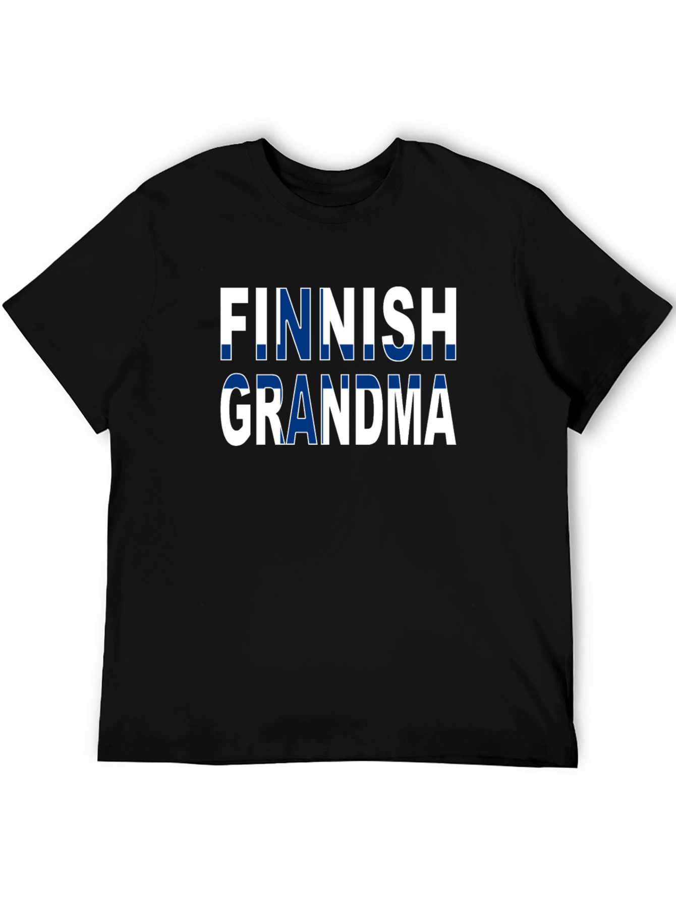 Finnish Grandma T-Shirt - Finland Flag