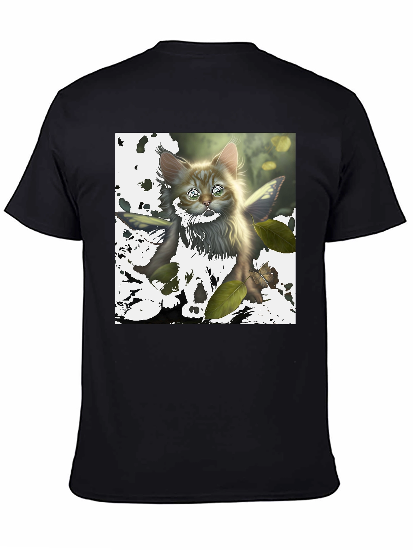Cat Fairy T-Shirt - Fantasy Kitten Tee
