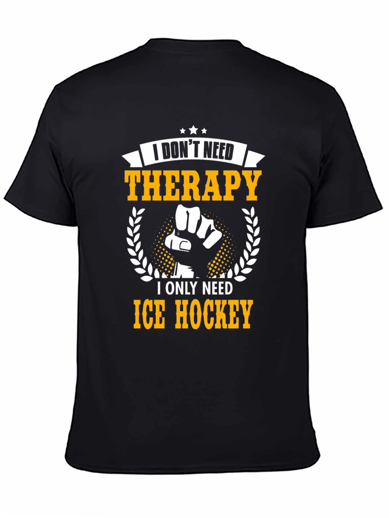 Ice Hockey Therapy T-Shirt