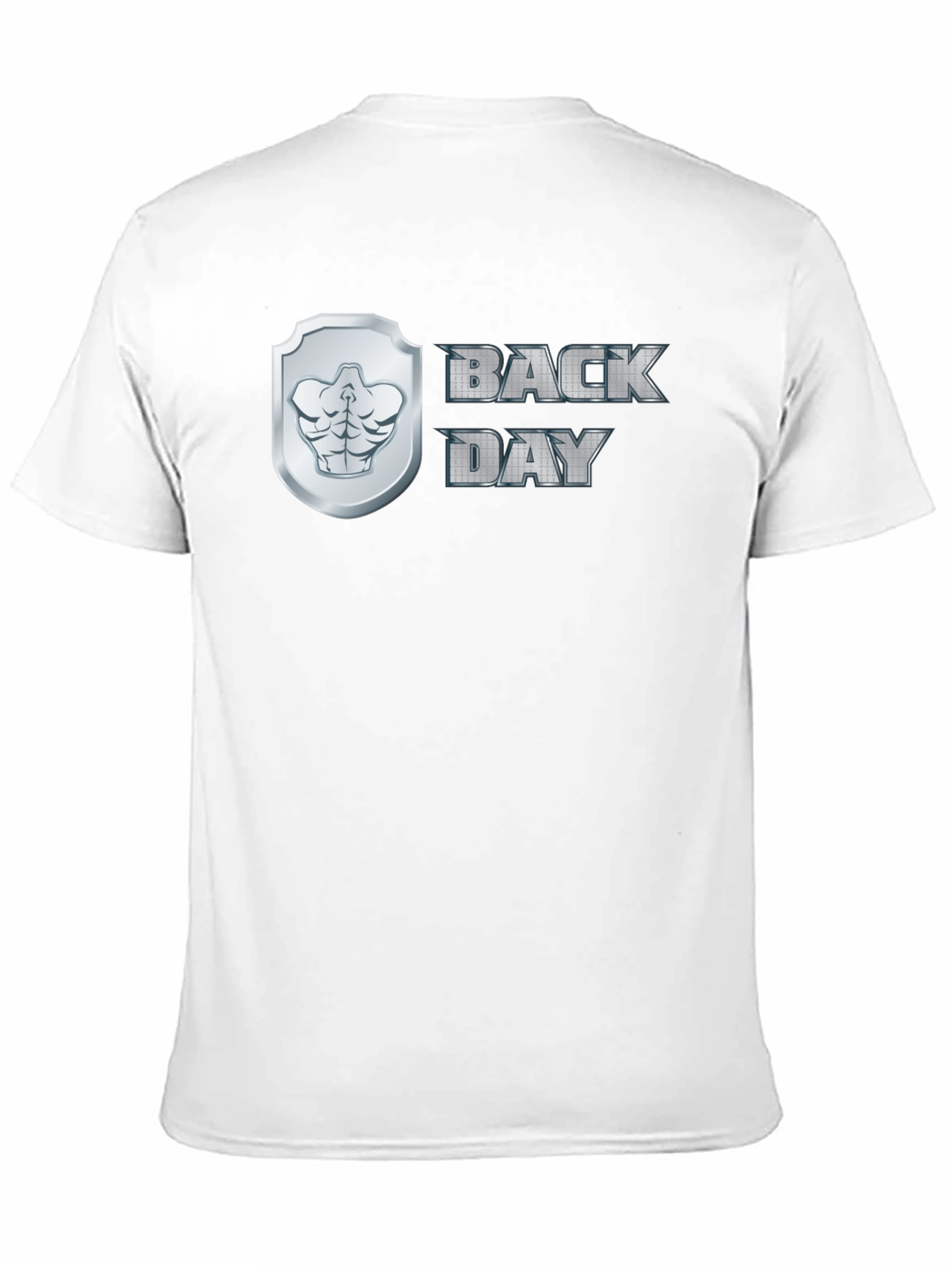 Back Day Mens Black Graphic T-Shirt