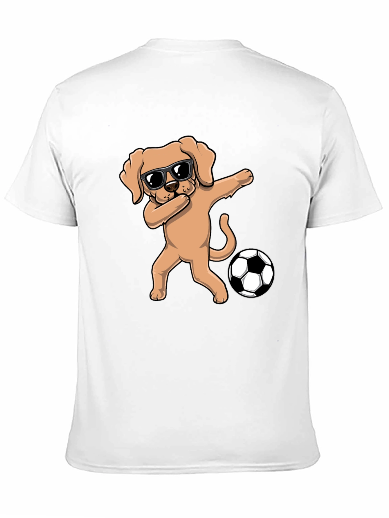 Dog Dabbing Soccer T-Shirt