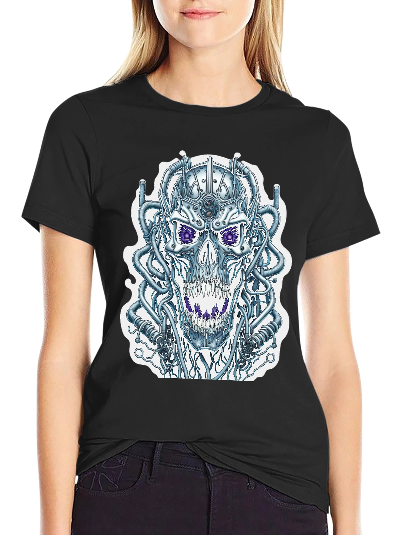Cyber Skull T-Shirt