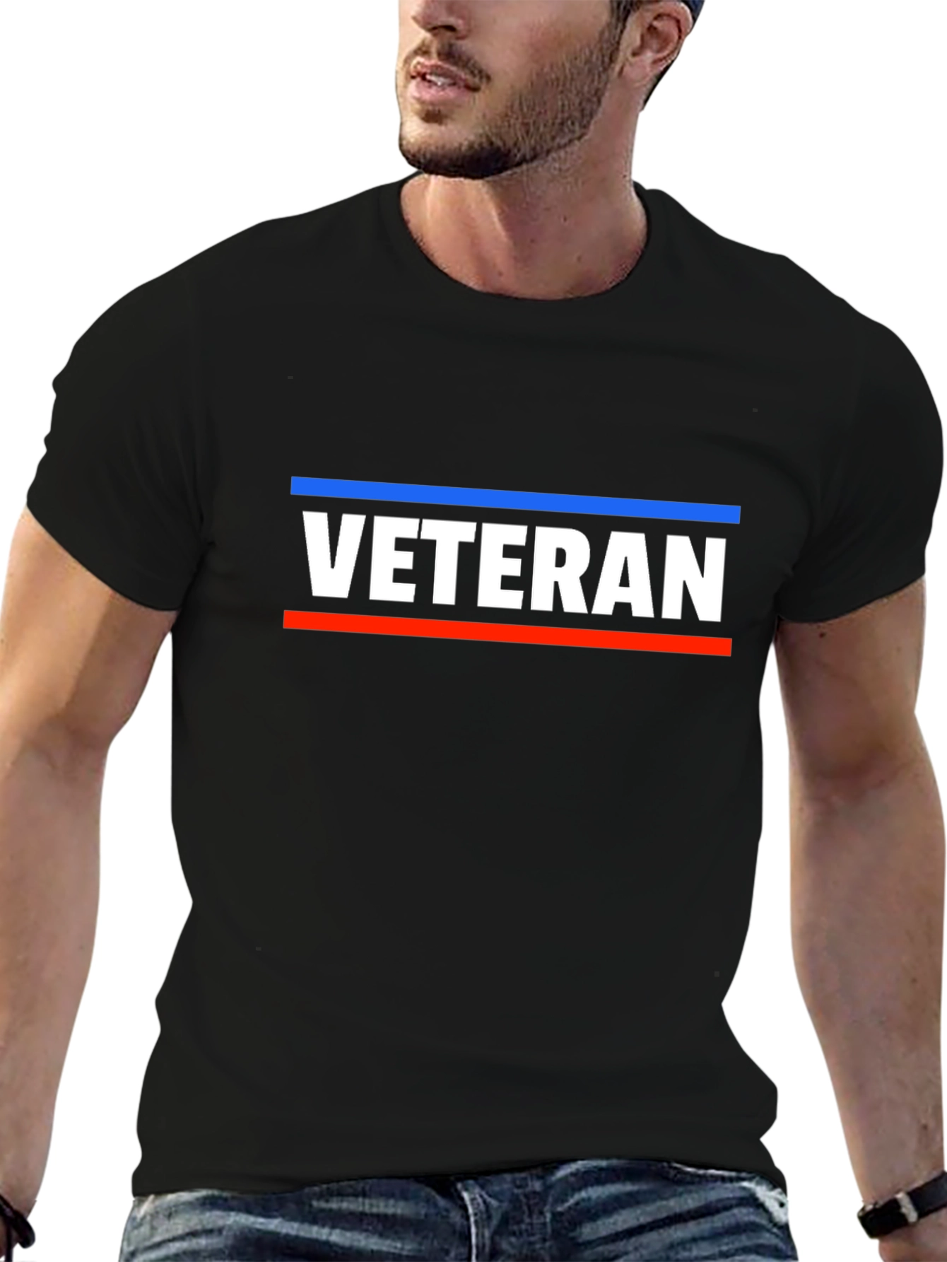 Veteran Pride T-Shirt - Patriotic Design