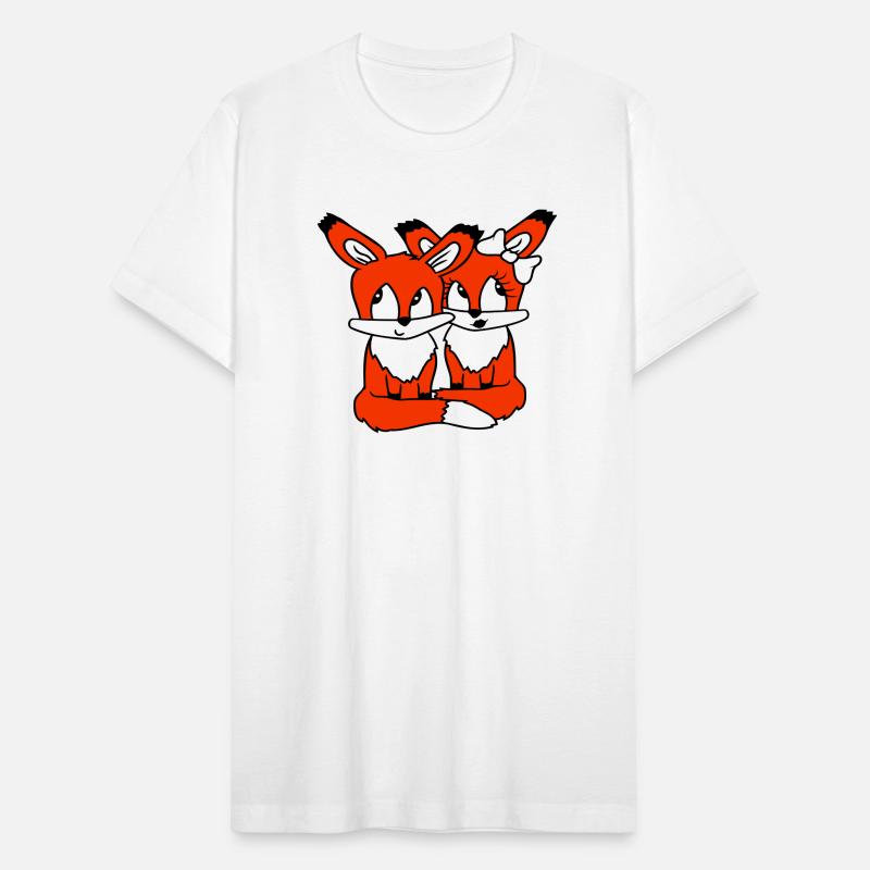 2 Foxes Couple In Love Two Friends Love Team Cute