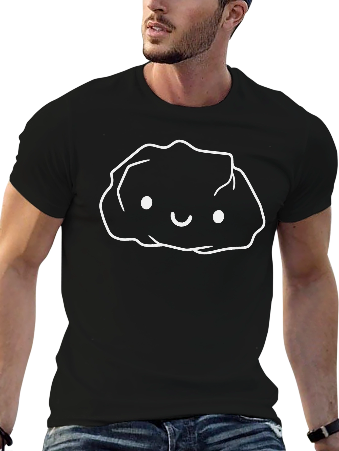 Cute Rock T-Shirt - Black Cotton Blend