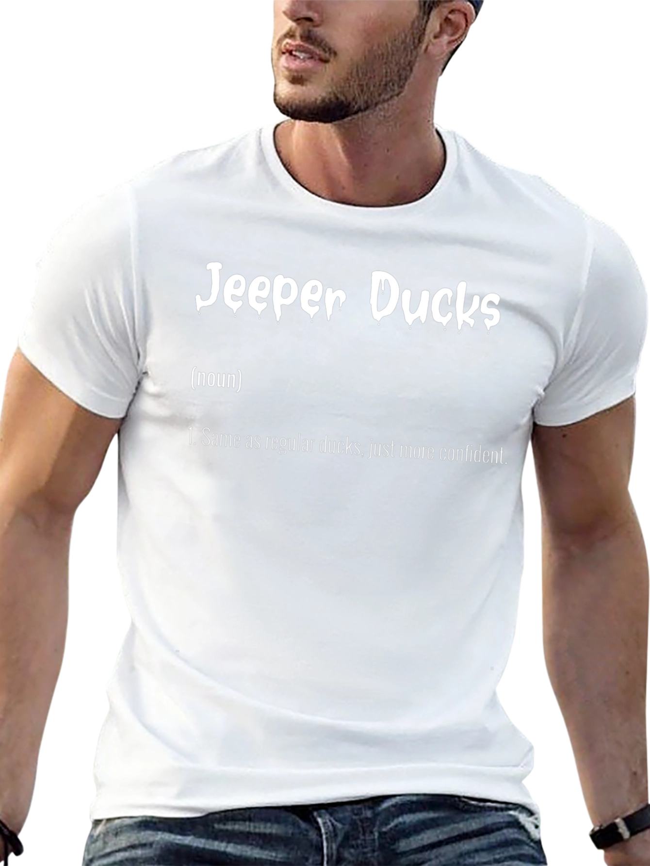 Jeep Duck Lover T-Shirt - More Confident Ducks!